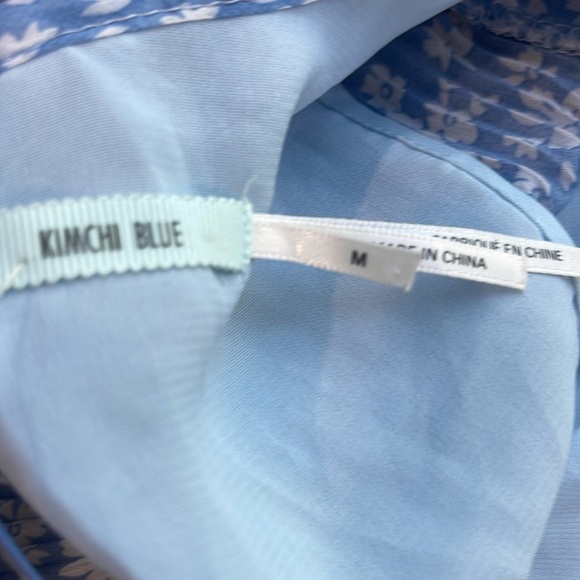 Kimchi Blue Pleated Shift Dress Urban Outfitters - Picture 3 of 4